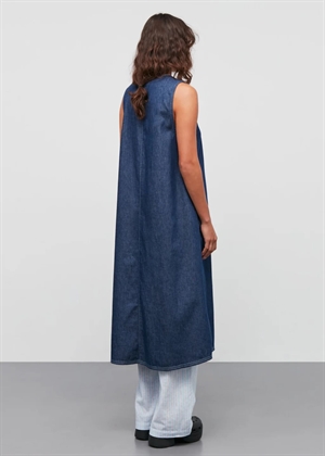 Pauline Air denim kjole Dark Blue Denim Mads Nørgaard 